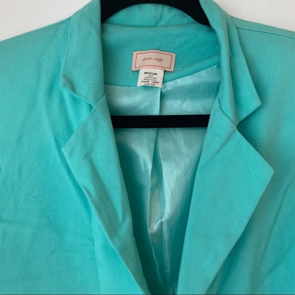 Turquoise Blazer! - Picture 2 of 3